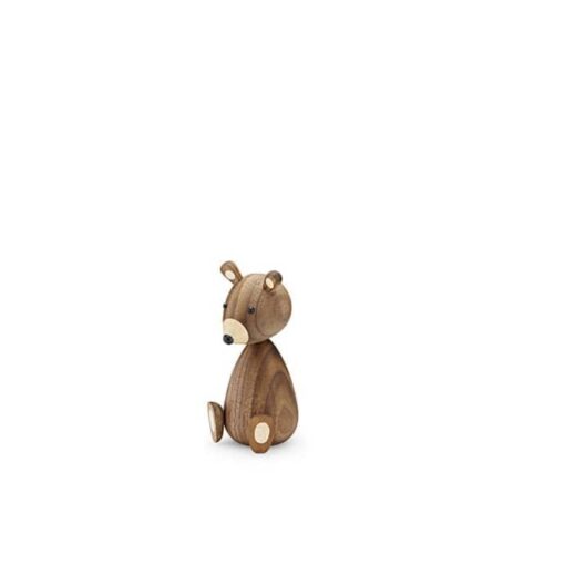 small wooden bear